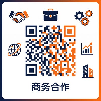 黄色仓库商务二维码